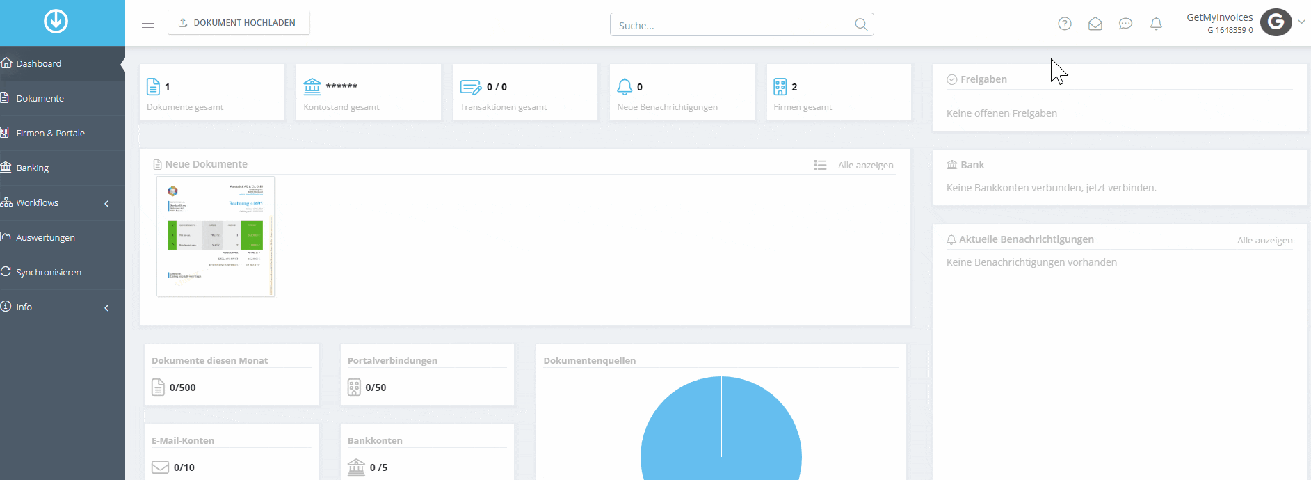 Procedura: creare un ticket tramite l’icona del punto interrogativo nella dashboard