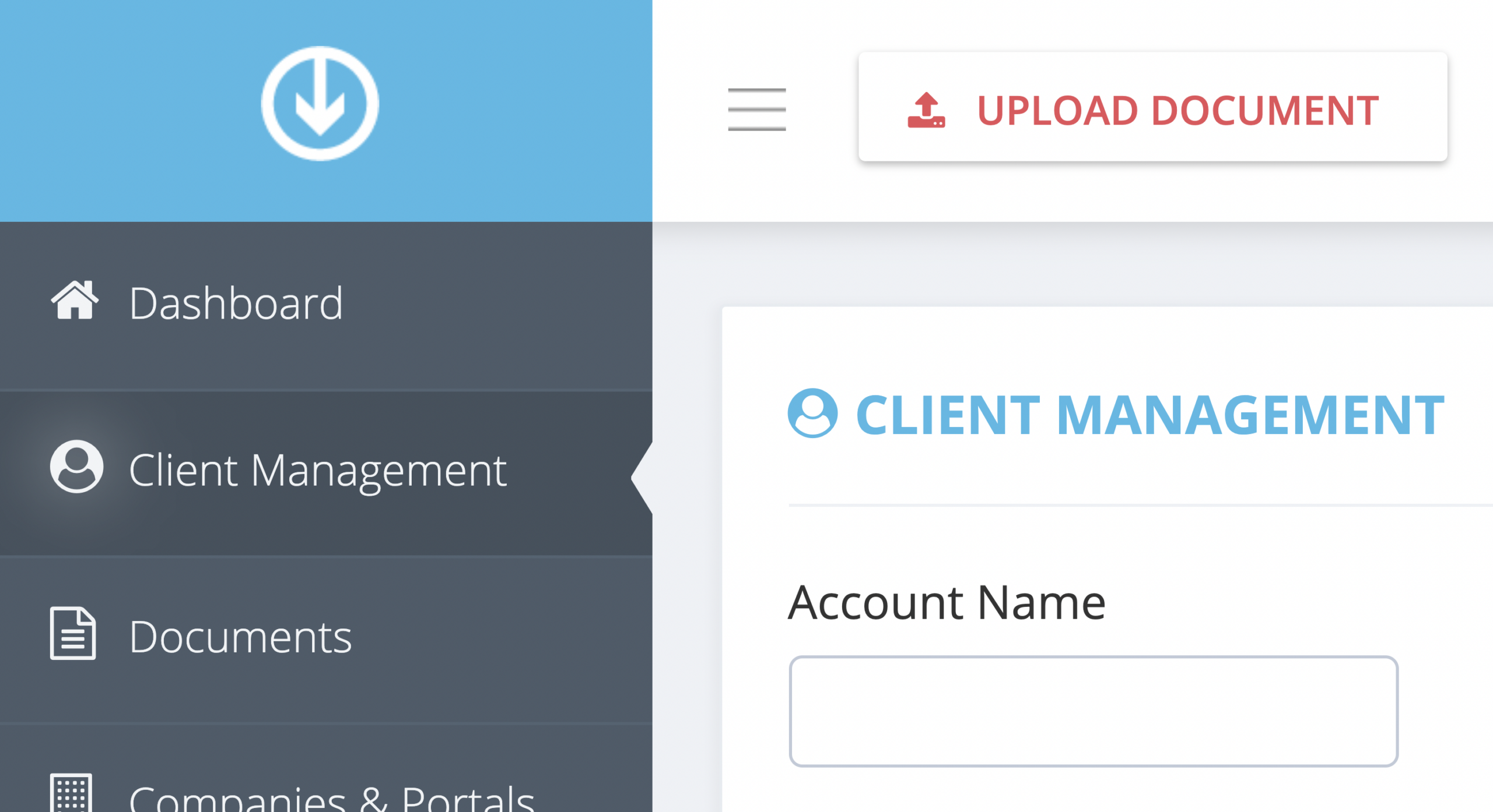 Step 1. From the GetMyInvoices dashboard, click Client Management on the left-side menu. - How do I add my clients in GetMyInvoices?