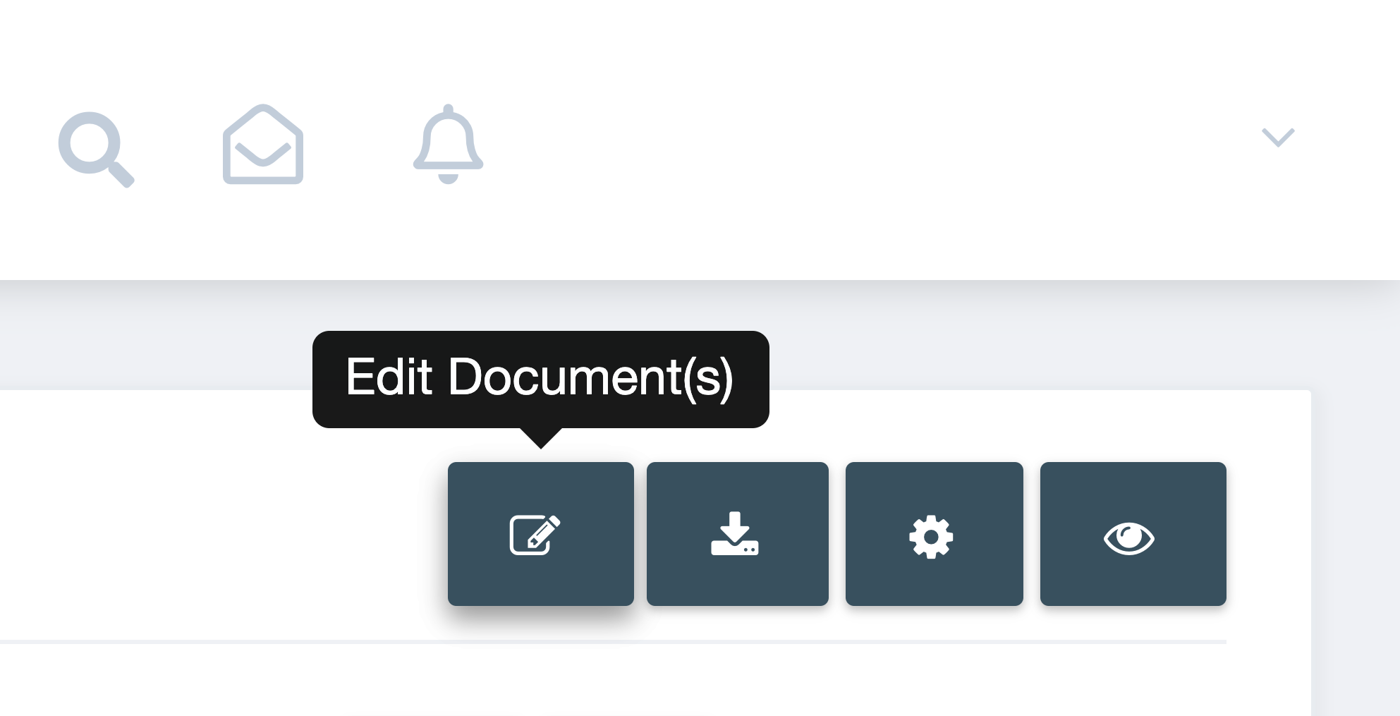 Step 2. Click the Edit Documents button on the upper right corner of the Documents page. - Where can I see changes made to my invoices in
