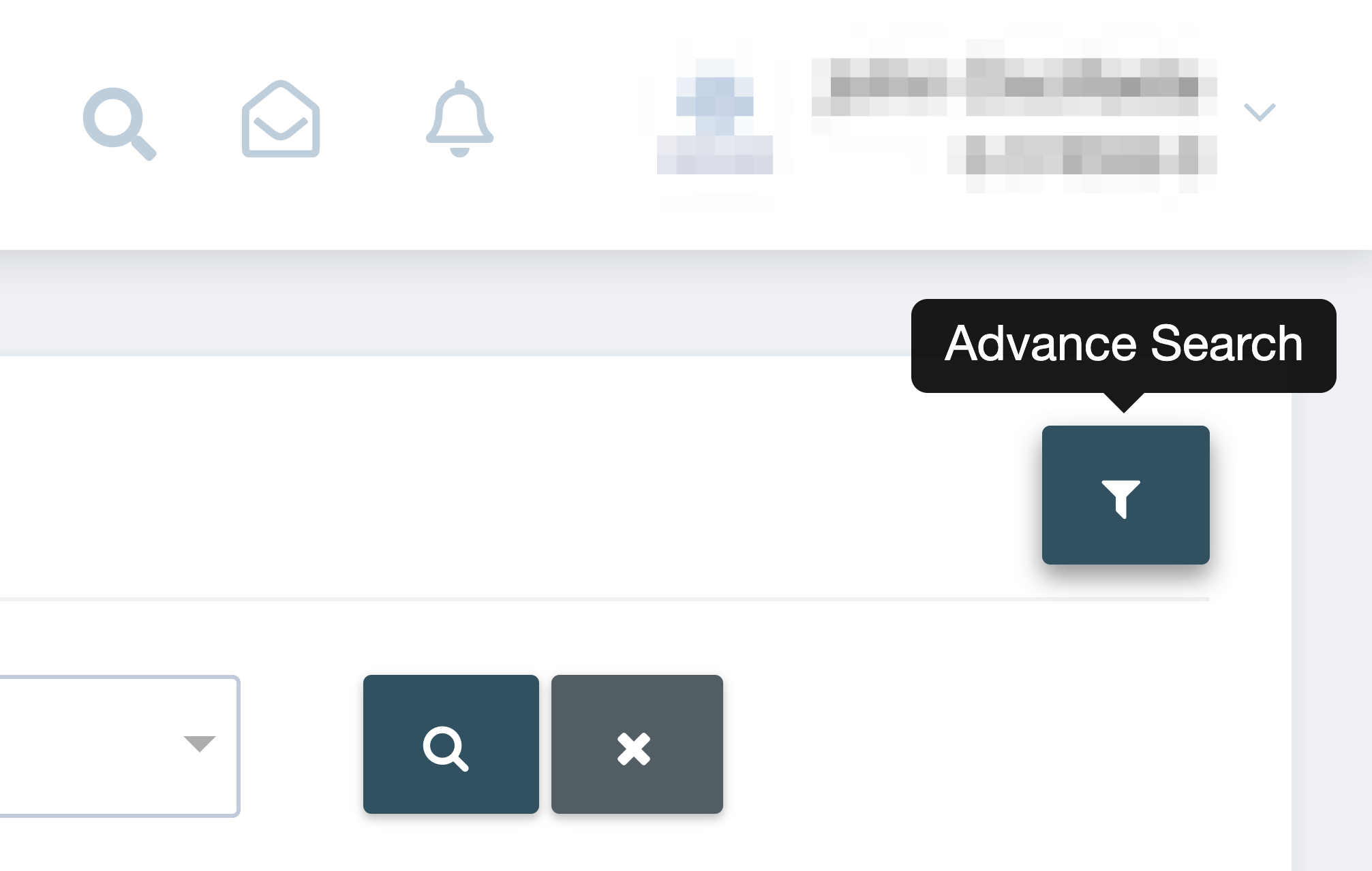 Step 2. On the Reports page, navigate to the upper right corner and click the funnel icon labeled Advanced Search. - What are advanced
