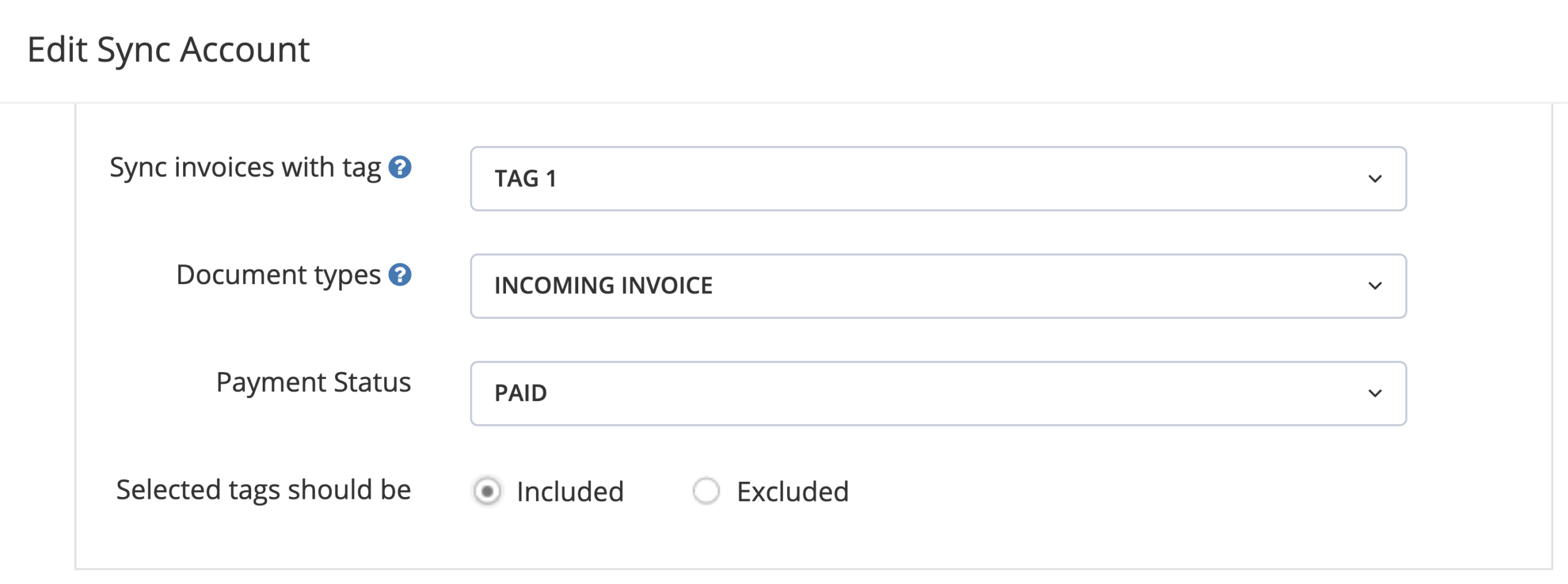 Step 4. You will find document attribute options under Restrictions. - Can I choose which documents to synchronize to my export sync