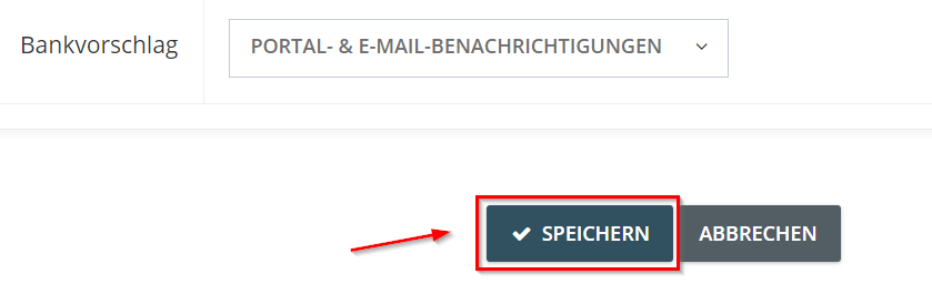 3. Then click save “Save” to apply the changes. - Manage notifications