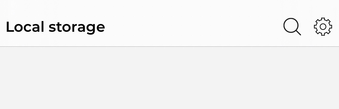 Step 2. Tap Settings (gear icon) on the top right corner. - How do I change what I see when I open the GetMyInvoices mobile app?