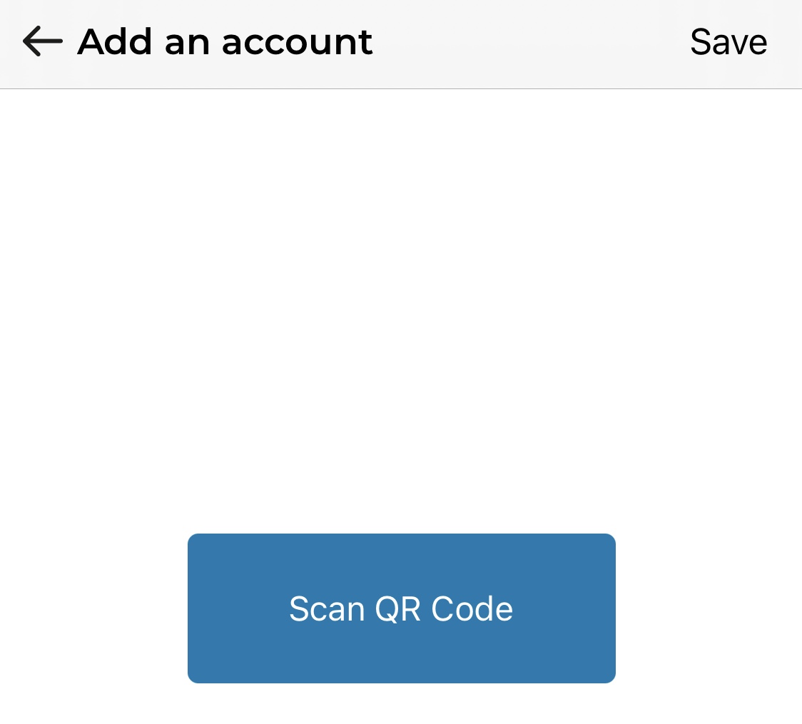 Step 5. Tap the plus button on the lower right corner, then tap Scan QR Code. - How do I link my GetMyInvoices account with the