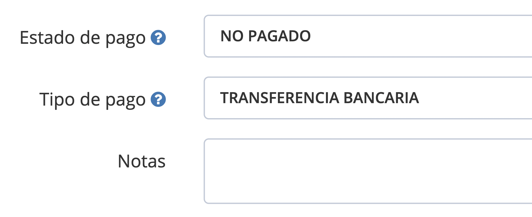 Paso 3. En la pestaña “Básico” de la ventana emergente, configura las siguientes opciones - ¿Cómo pago facturas pendientes de pago?