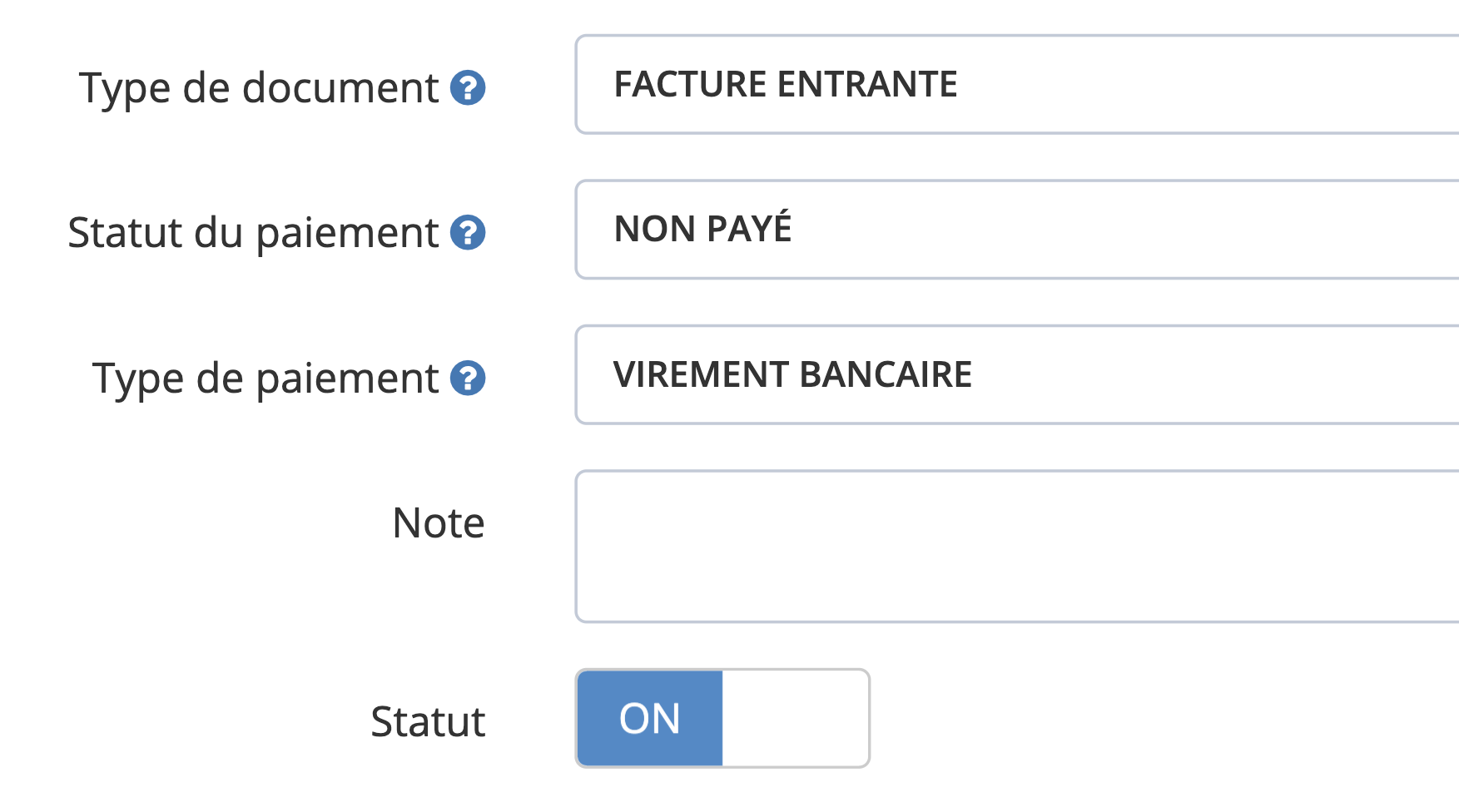 Étape 3. Dans l’onglet Basique dans la fenêtre pop-up, configurez les options suivantes - Comment payer des factures non réglées en
