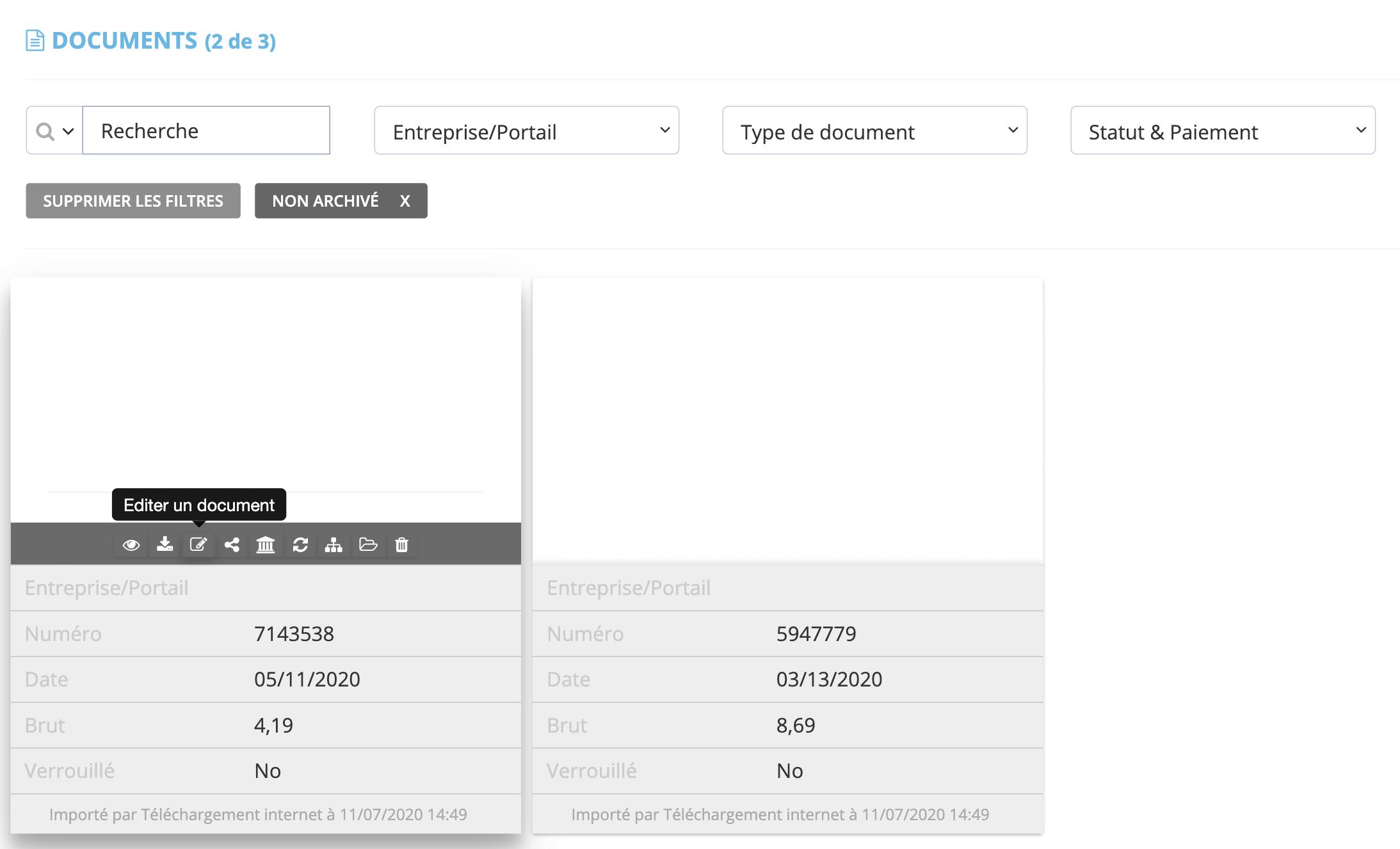 Etape 2. Allez sur le document que vous voulez vérifier, puis cliquez sur Editer un document. - Où puis-je voir les changements effectués