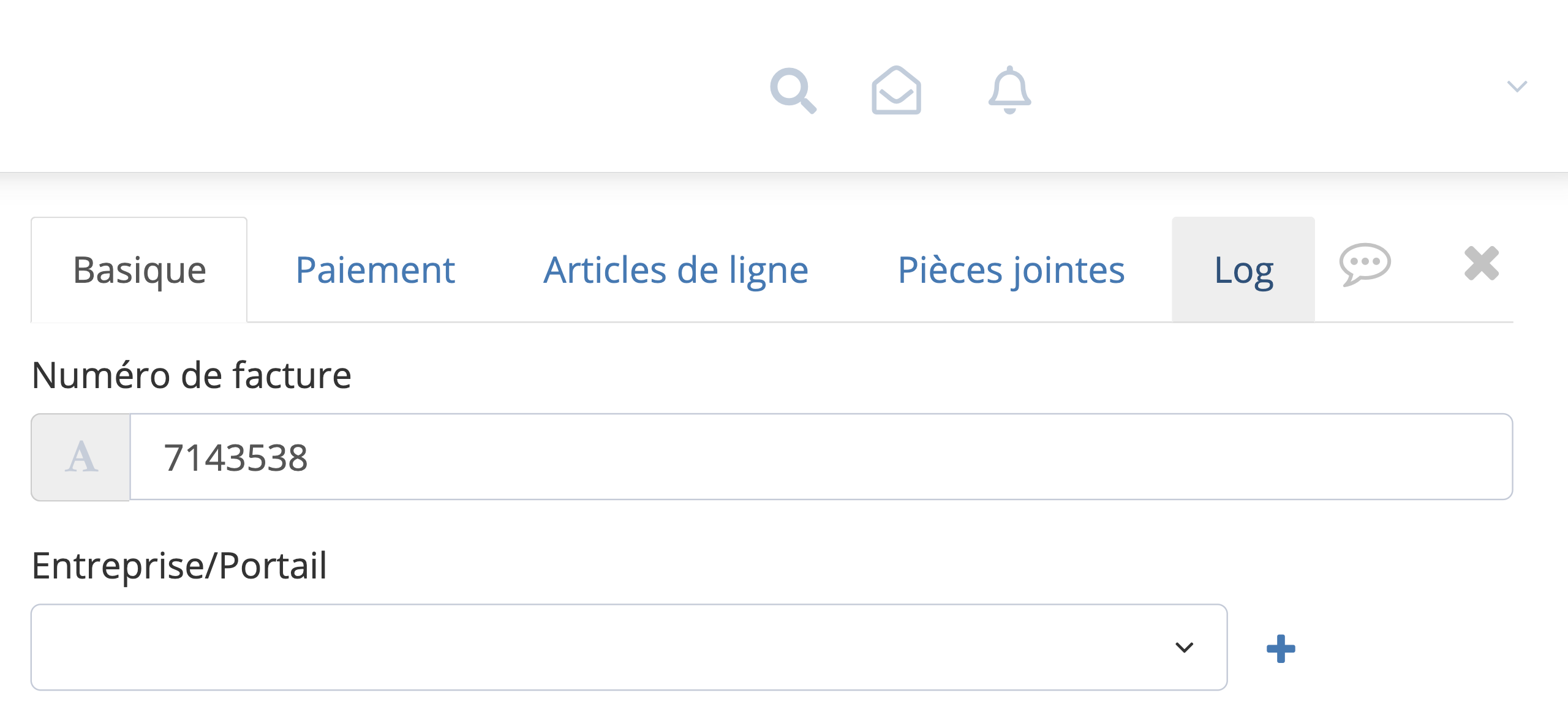 Etape 3. Une fois que vous pouvez voir le document, la barre d’outils apparait à droite. Cliquez sur Log. - Où puis-je voir les changements