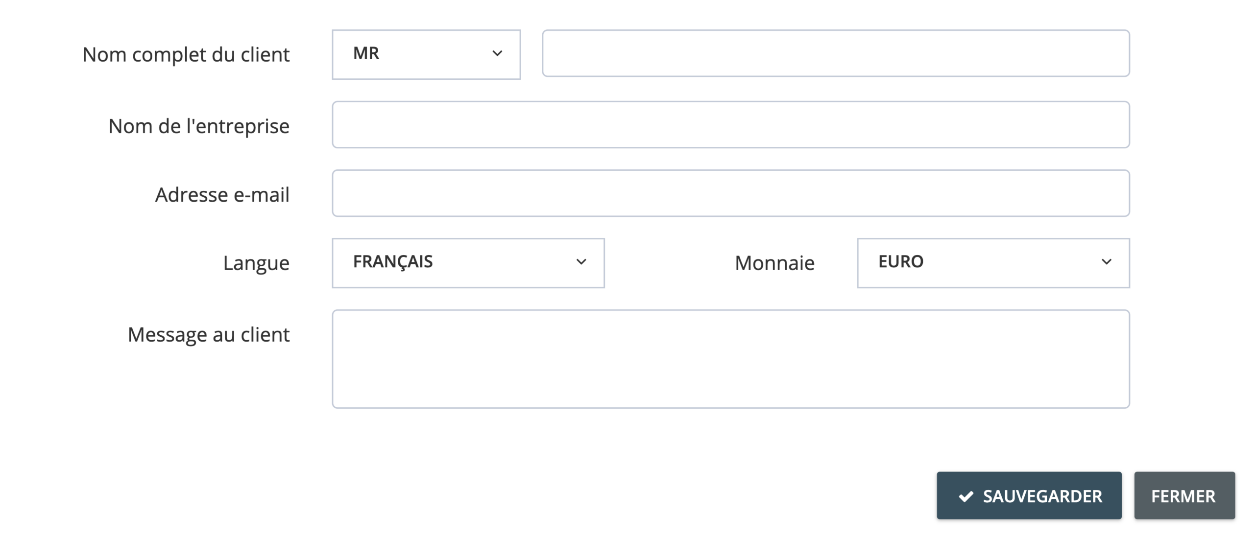 Etape 4. Pour ajouter des clients en individuel, cliquez sur Ajouter individuellement. Entrez leurs informations, puis cliquez sur