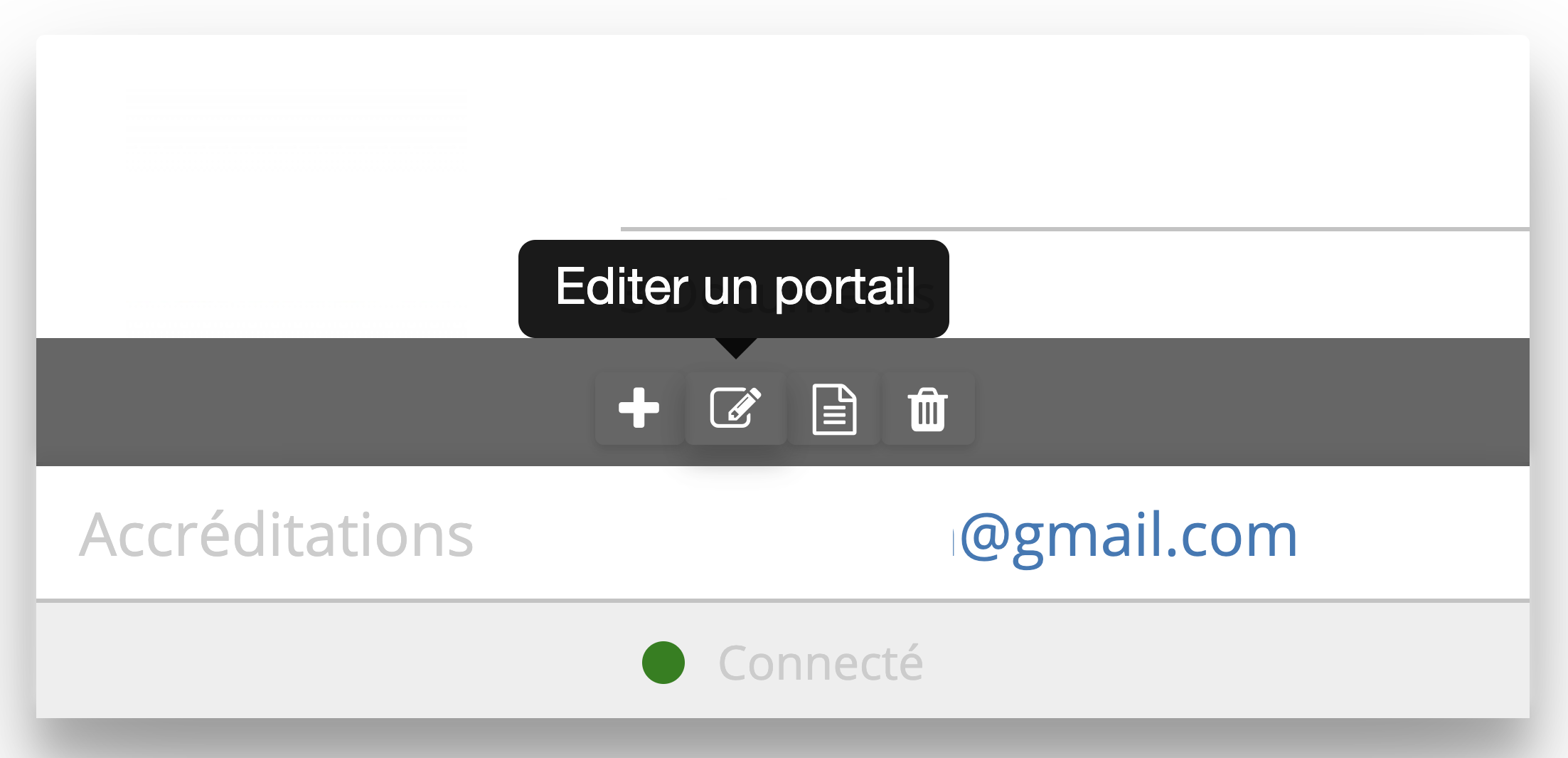 Étape 2. Allez sur votre portail en ligne connecté, puis cliquez sur Editer un portail. - Comment payer des factures non réglées en