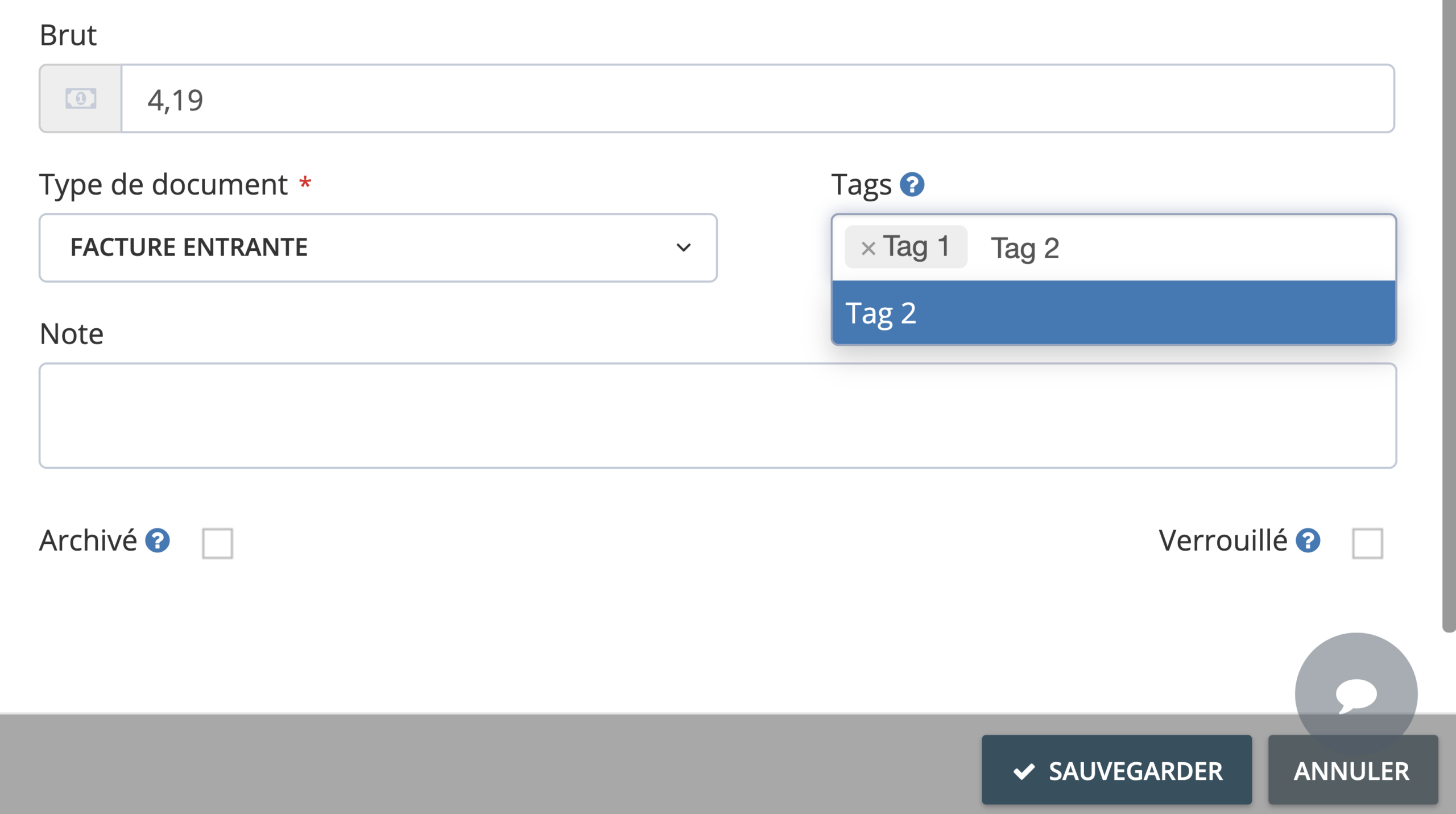 Étape 3. Dans l’onglet Basique, localisez le champ de texte pour nommer les tags. Entrez le nom du tag que vous voulez assigner au document