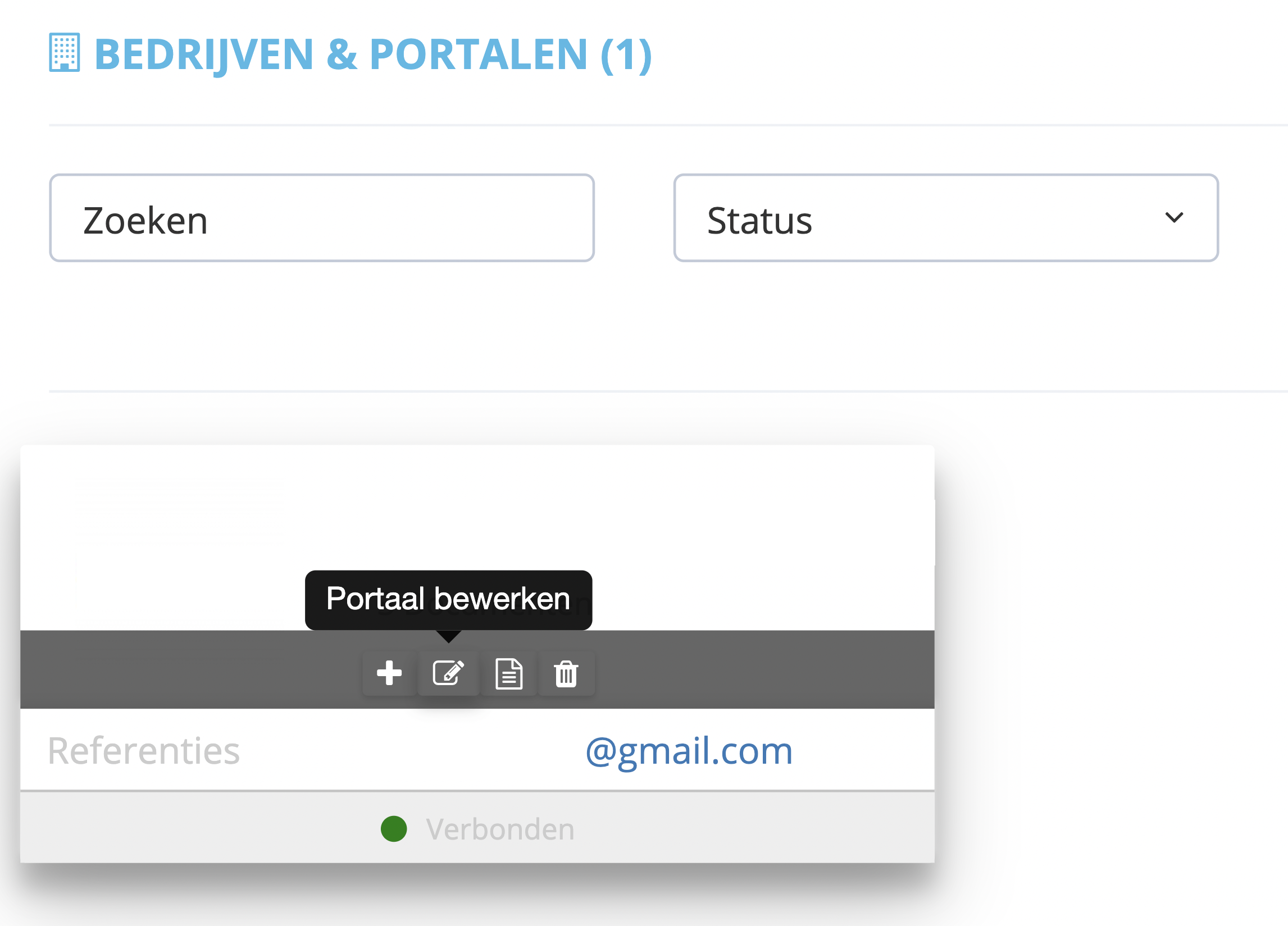 Stap 2. Navigeer naar het verbonden online portaal en klik daarna op ‘Portaal bewerken’ van het zwevende mini-werkbalk. - Hoe betaal ik