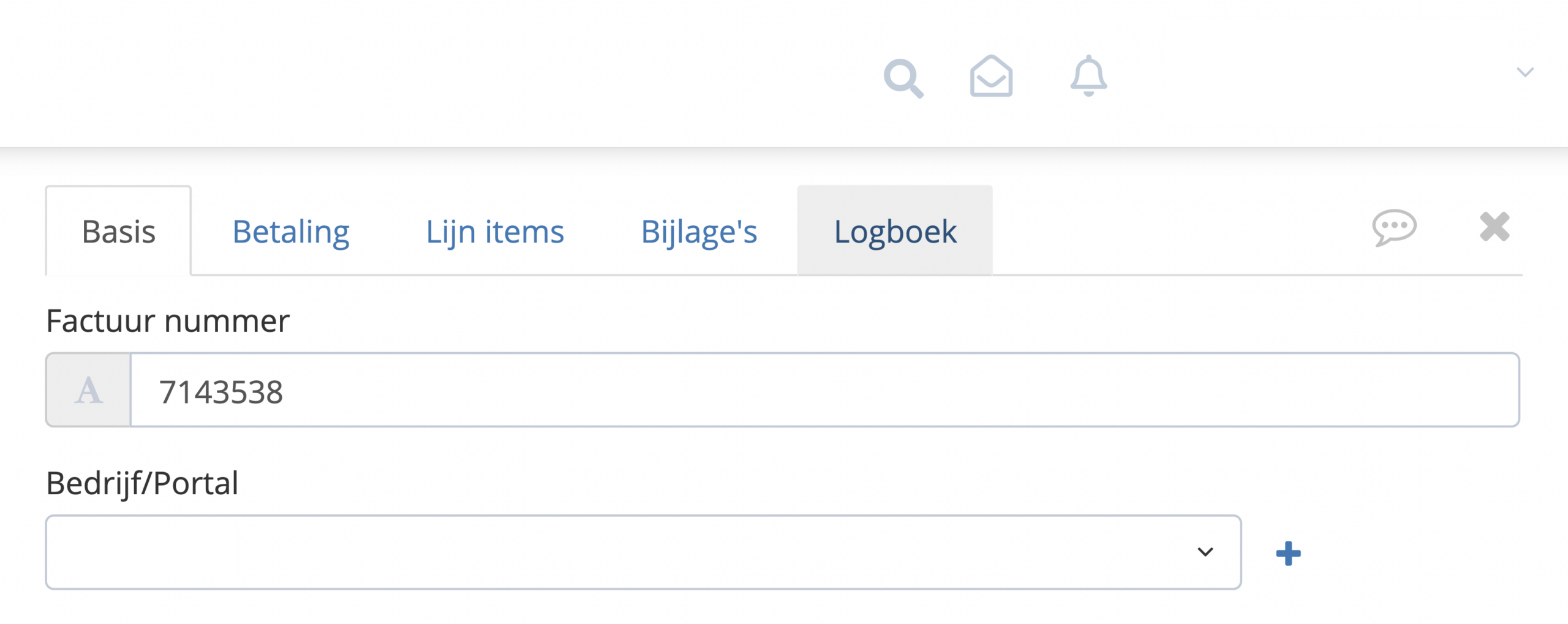 Stap 3. Zodra het document te zien is, verschijnt het documentbewerkingspaneel aan de rechterkant. Klik op het tabblad ‘Logboek’. - Waar