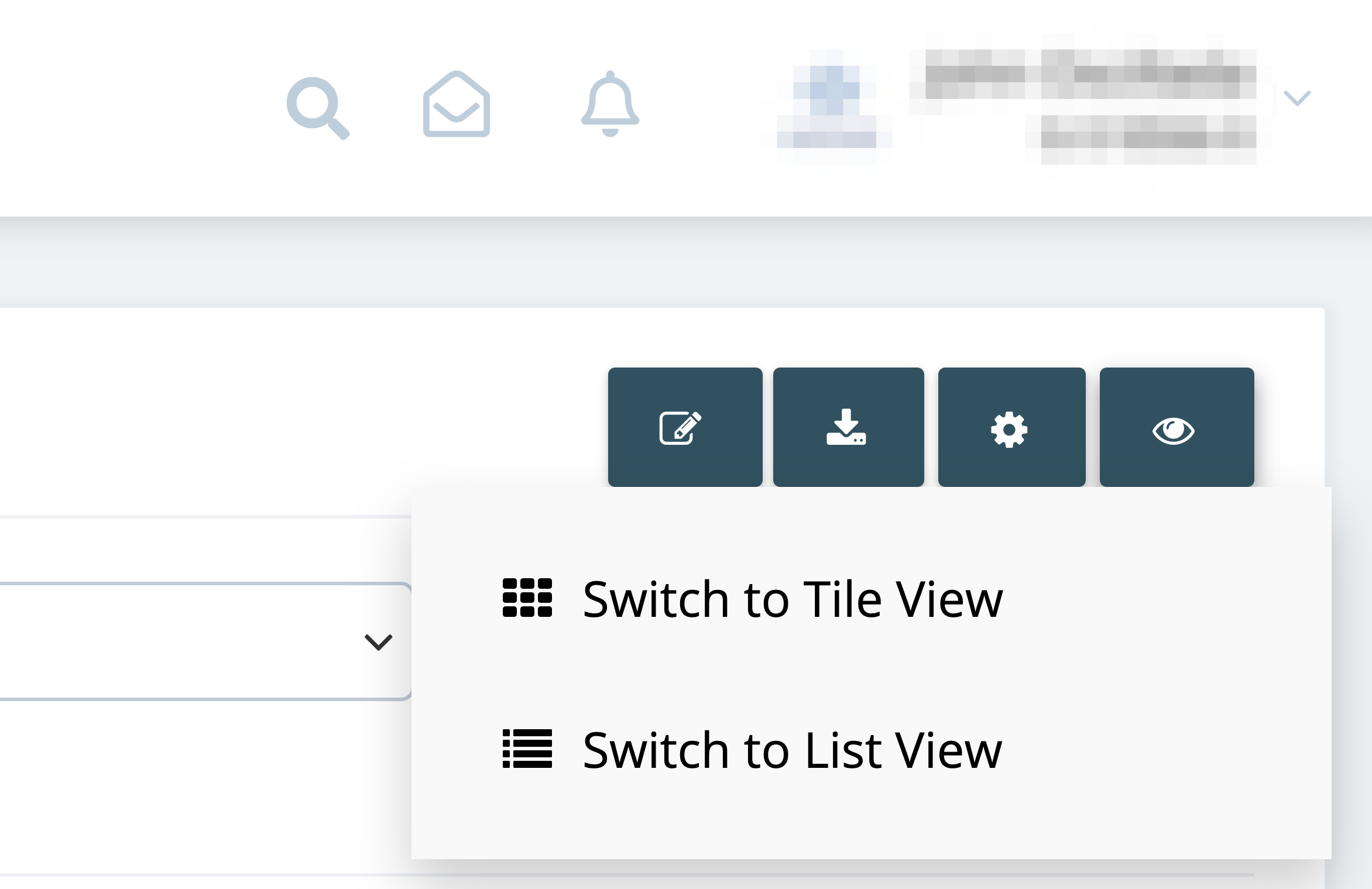 Stap 2. Zorg ervoor dat u de lijstweergave gebruikt als de weergavemodus voor documenten. Als u geen lijstweergave gebruikt, navigeert u