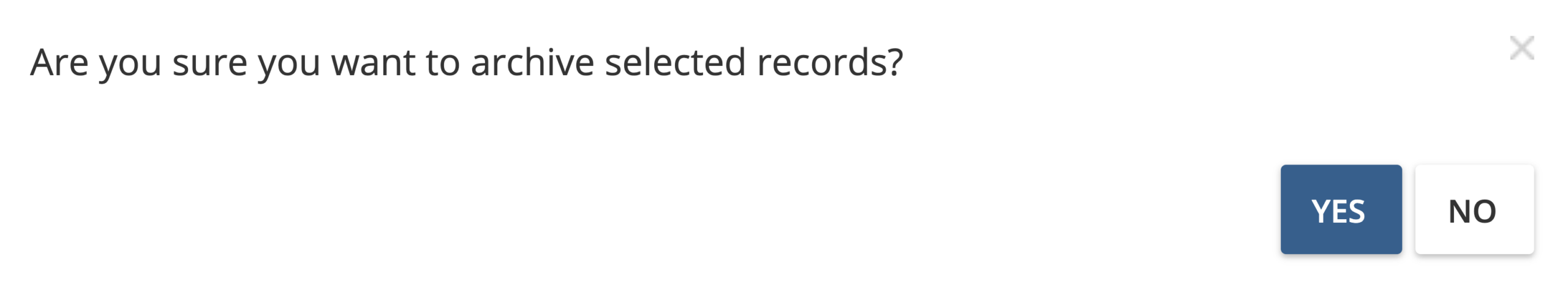 Stap 5. Klik in het pop-up dialoogvenster dat verschijnt op Ja om door te gaan. - Hoe archiveer ik mijn documenten?