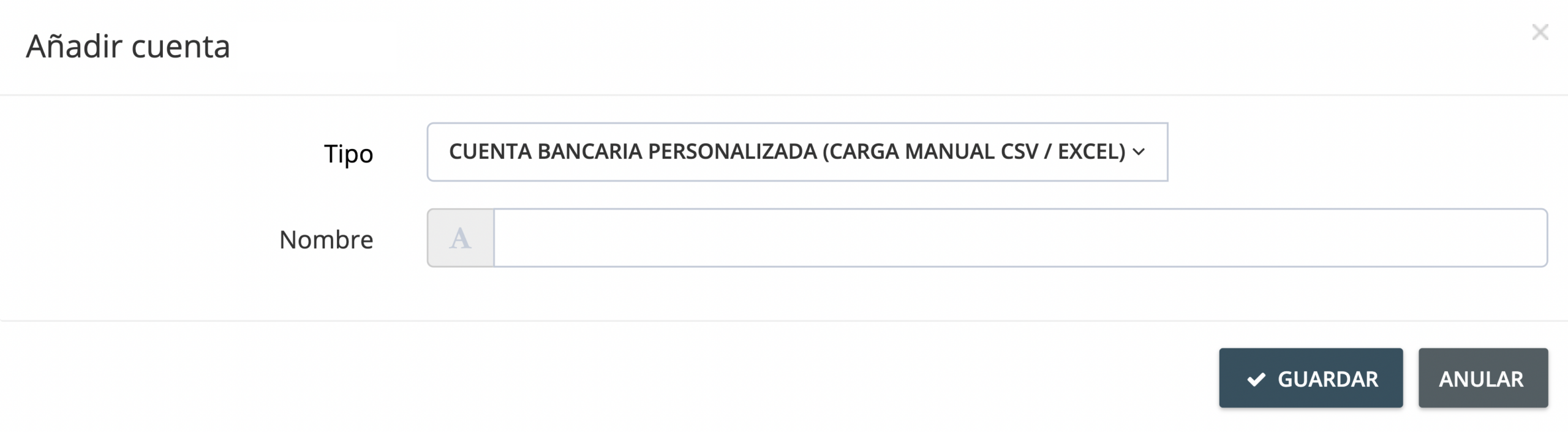 Paso 4. Ingresa el nombre que deseas añadirle a tu cuenta bancaria personalizada y haz clic en Guardar para continuar. - ¿Cómo vinculo mi