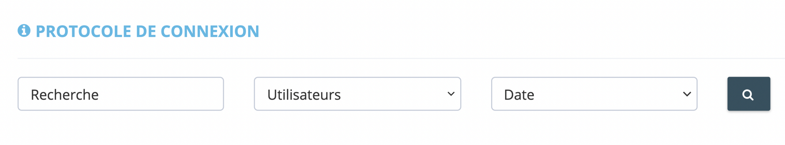 Etape 4. Utilisez les filtres de recherche en haut de l’historique pour affiner les résultats des activités de votre compte. Vous pouvez