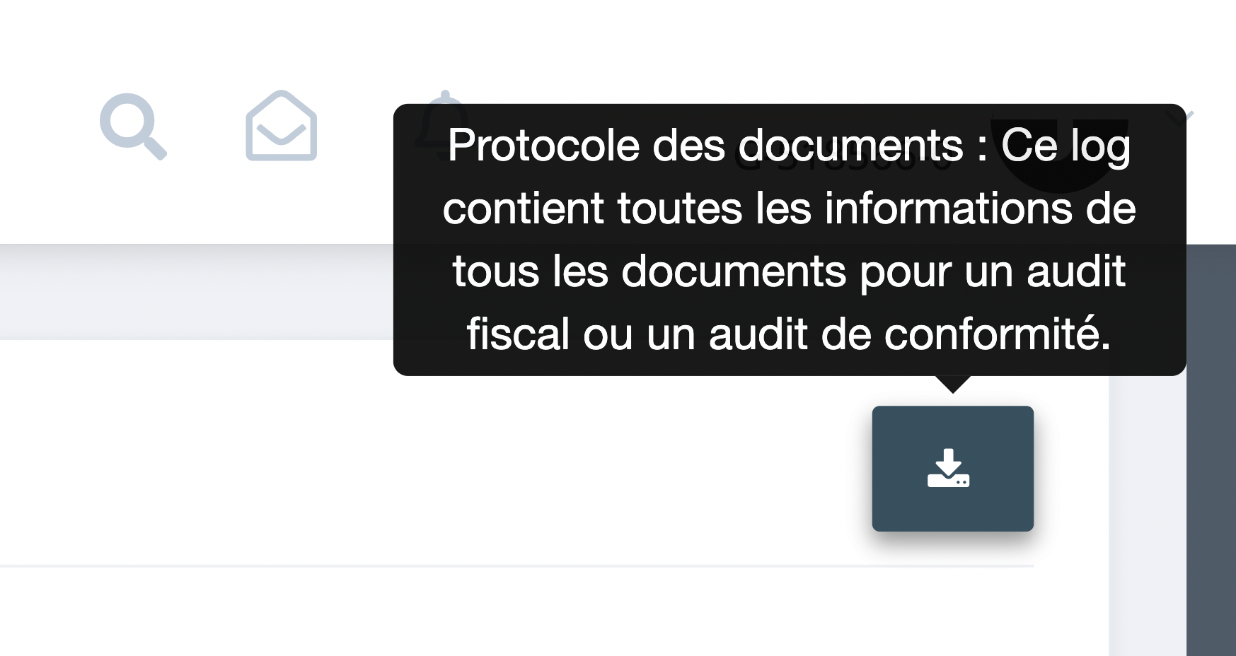 Etape 5. Si vous voulez exporter l’historique des activités de votre compte pour un audit et pour des raisons de conformité, veuillez