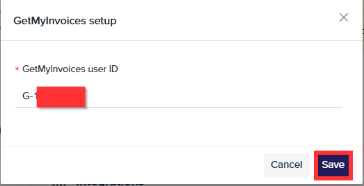 Impostazioni in finway con l’integrazione di GetMyInvoices